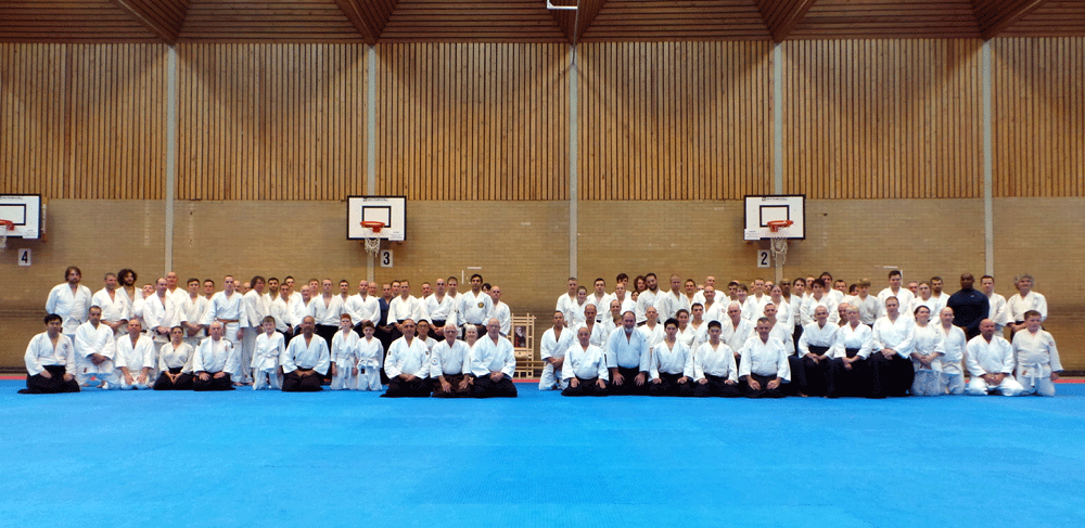 Sensei Riley’s 40th Anniversary, Sept. 2015 – on the mat.