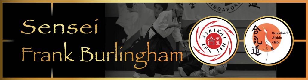 Sensei Frank Burlingham Biography Page Header
