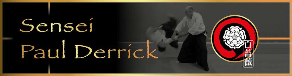 Sensei Paul Derrick Biography page header