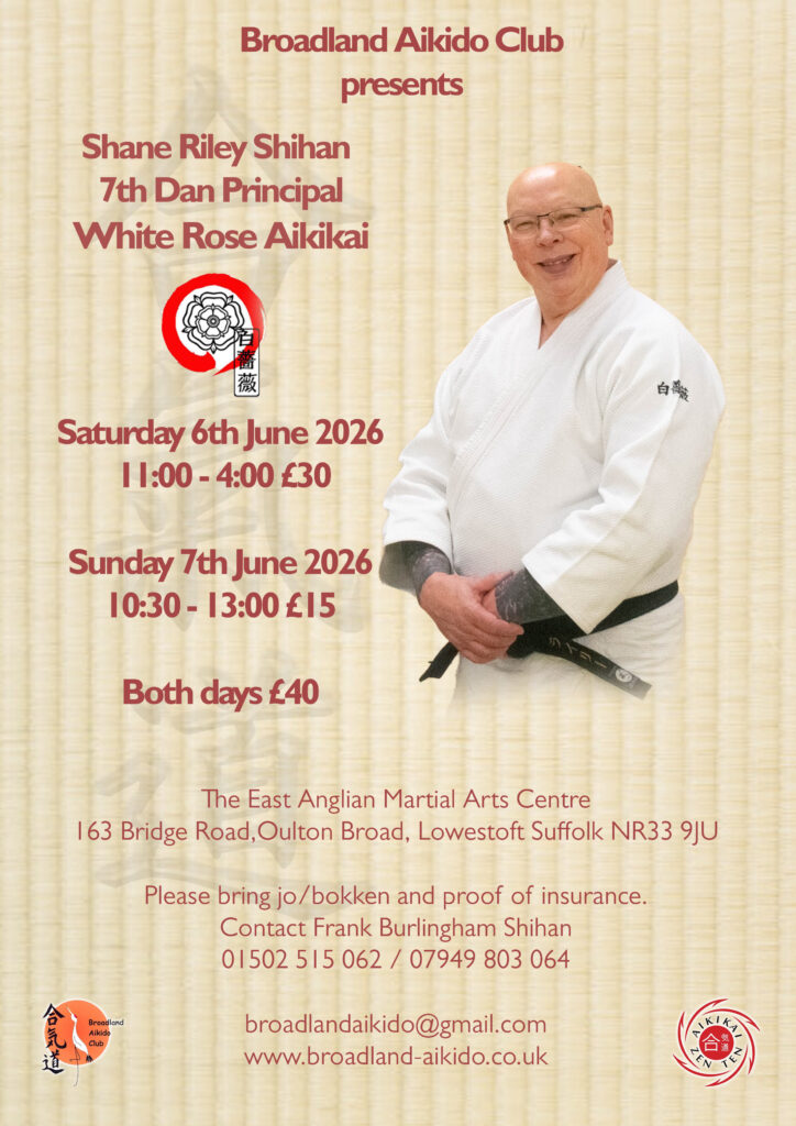 Riley Shihan Lowestoft 2026 poster